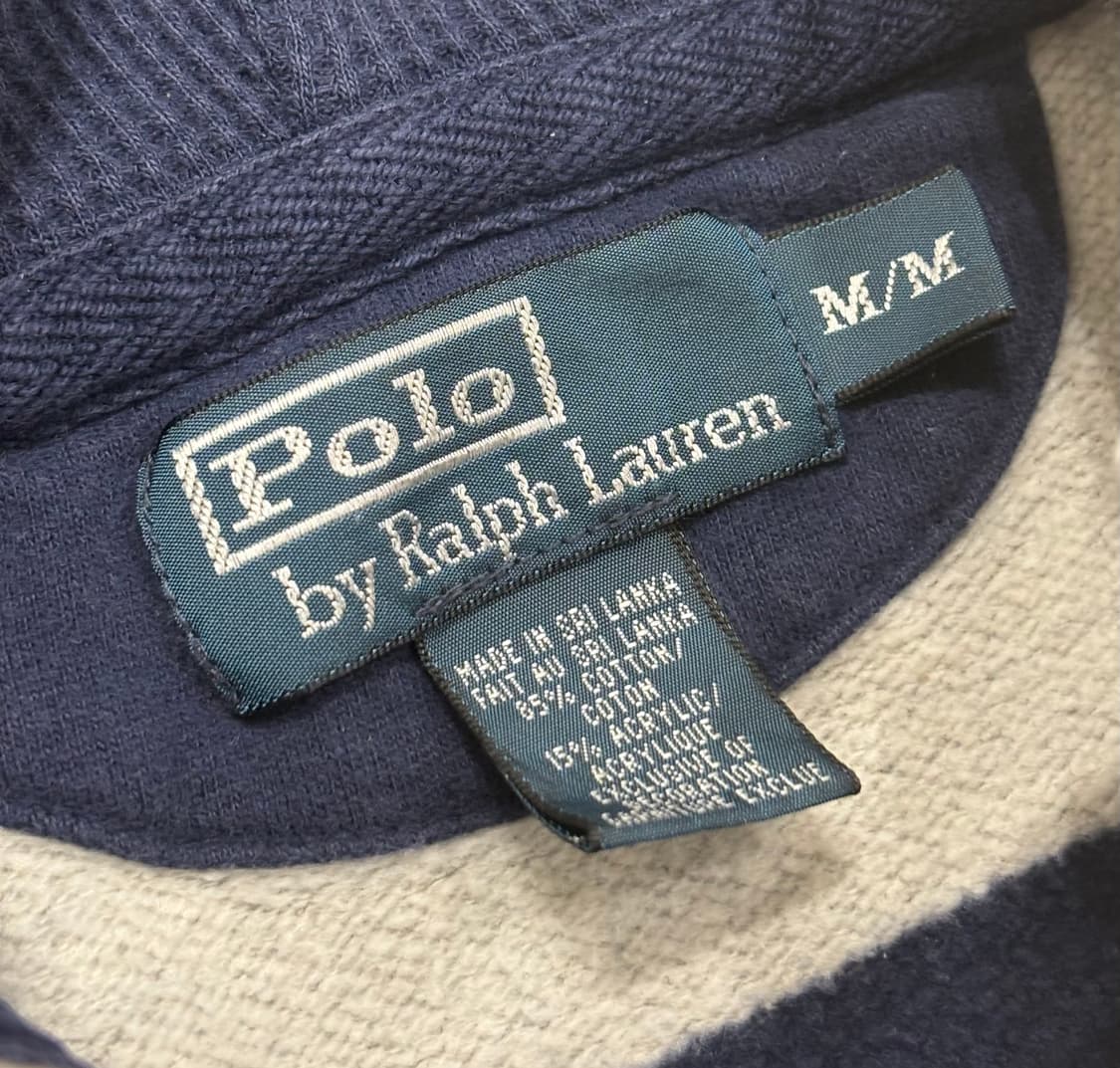 Polo 폴로랄프로렌 단가라 럭비 후드티 상품이미지2