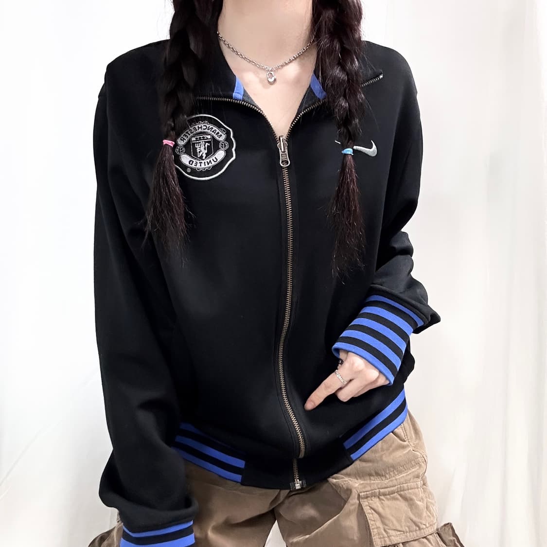 나이키 스우시 맨유 파검 져지 상품이미지1