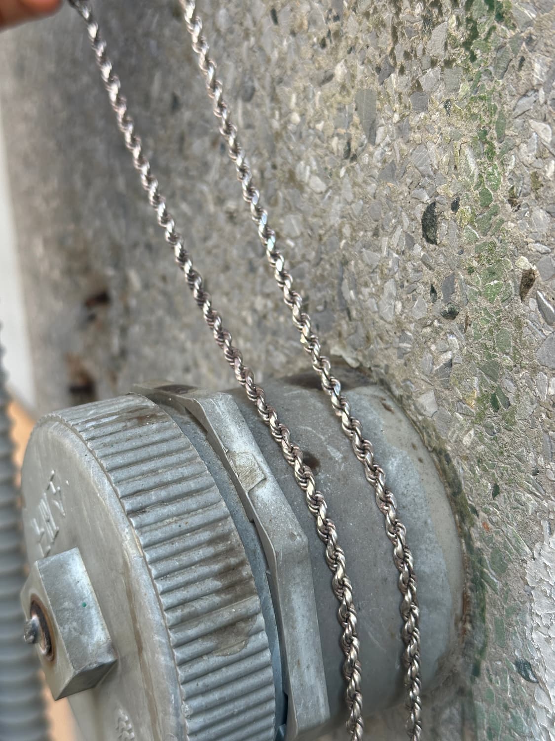 Vintage 925silver chain necklace 상품이미지1