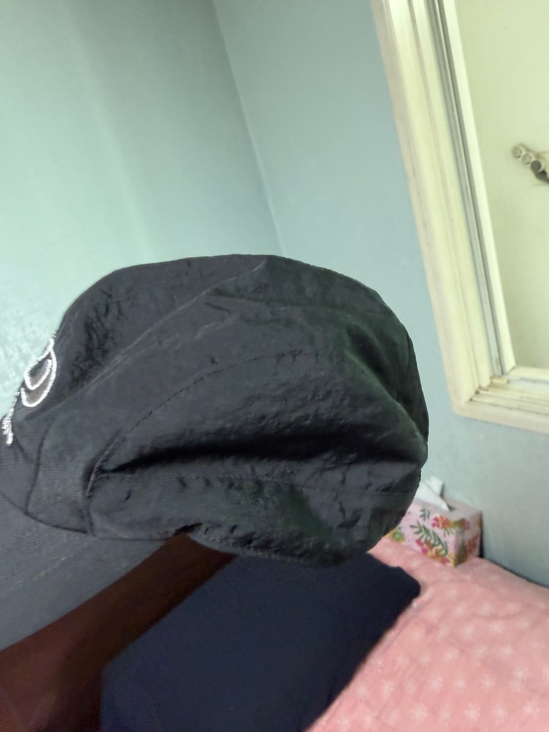 살로몬 링크 캠프 캡 블랙 실착1회 새상품급 판매 상품이미지5