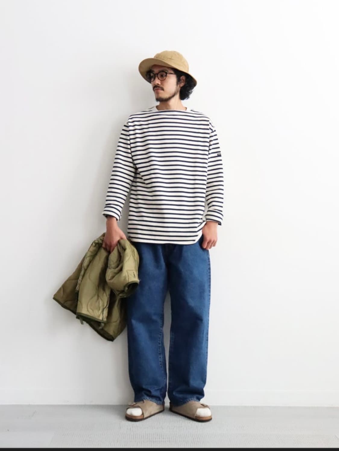 하츠키 와이드테이퍼드 블루 5사이즈 상품이미지2