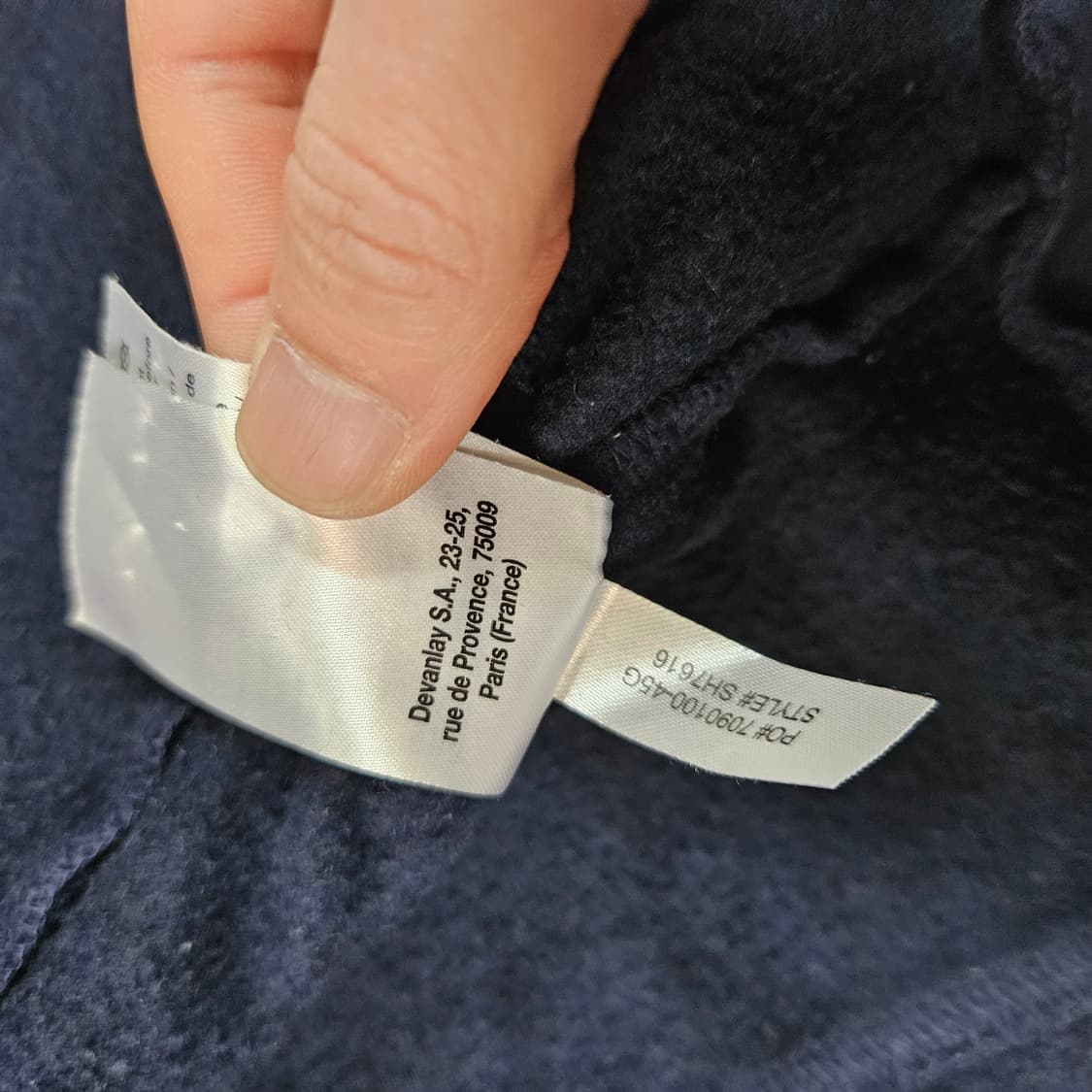 라코스테(LACOSTE) 코튼 저지 블루종 집업 자켓 9size 상품이미지8