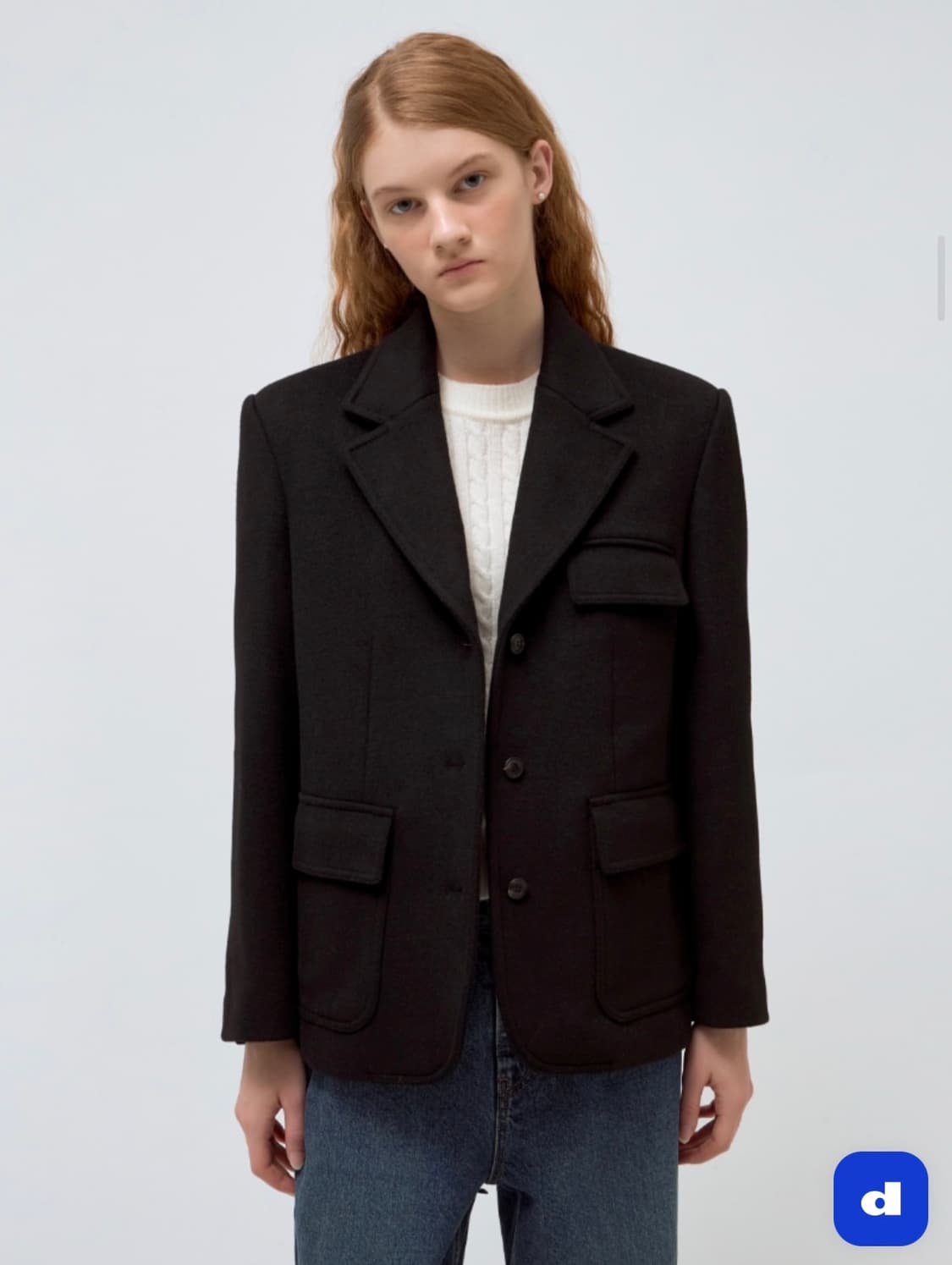 드파운드 울 클래식 자켓 상품이미지3