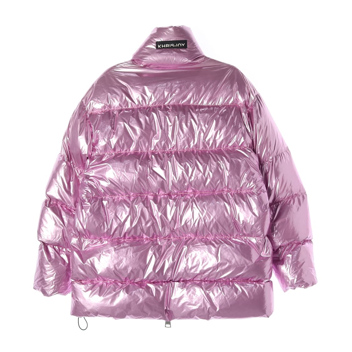 크리스조이 구스다운 핑크 하프 패딩 다운 자켓 재킷
 상품이미지3
