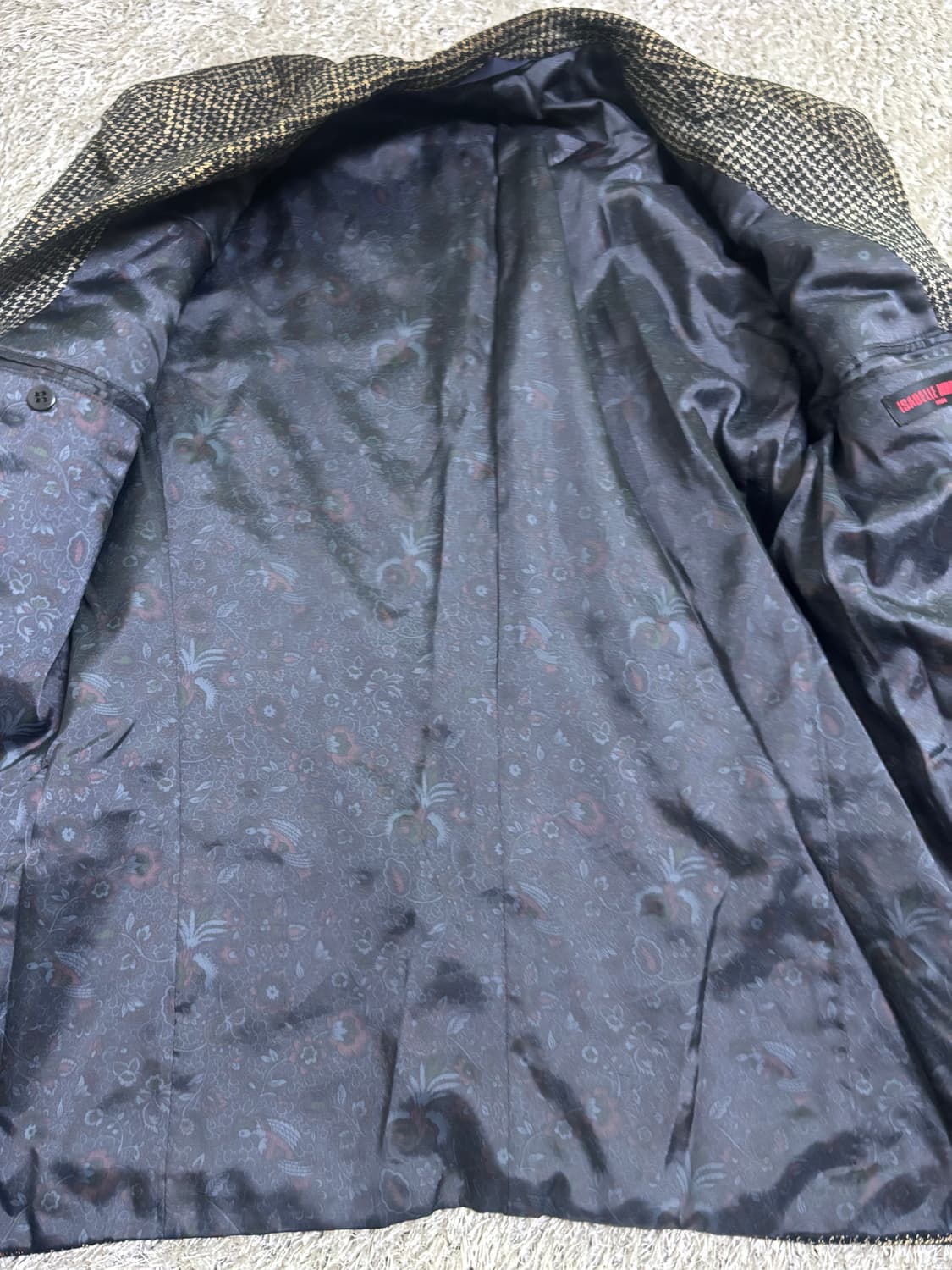 일본판 ISABELLA DUMONT HOMME 블레이저 사이즈 105 상품이미지4