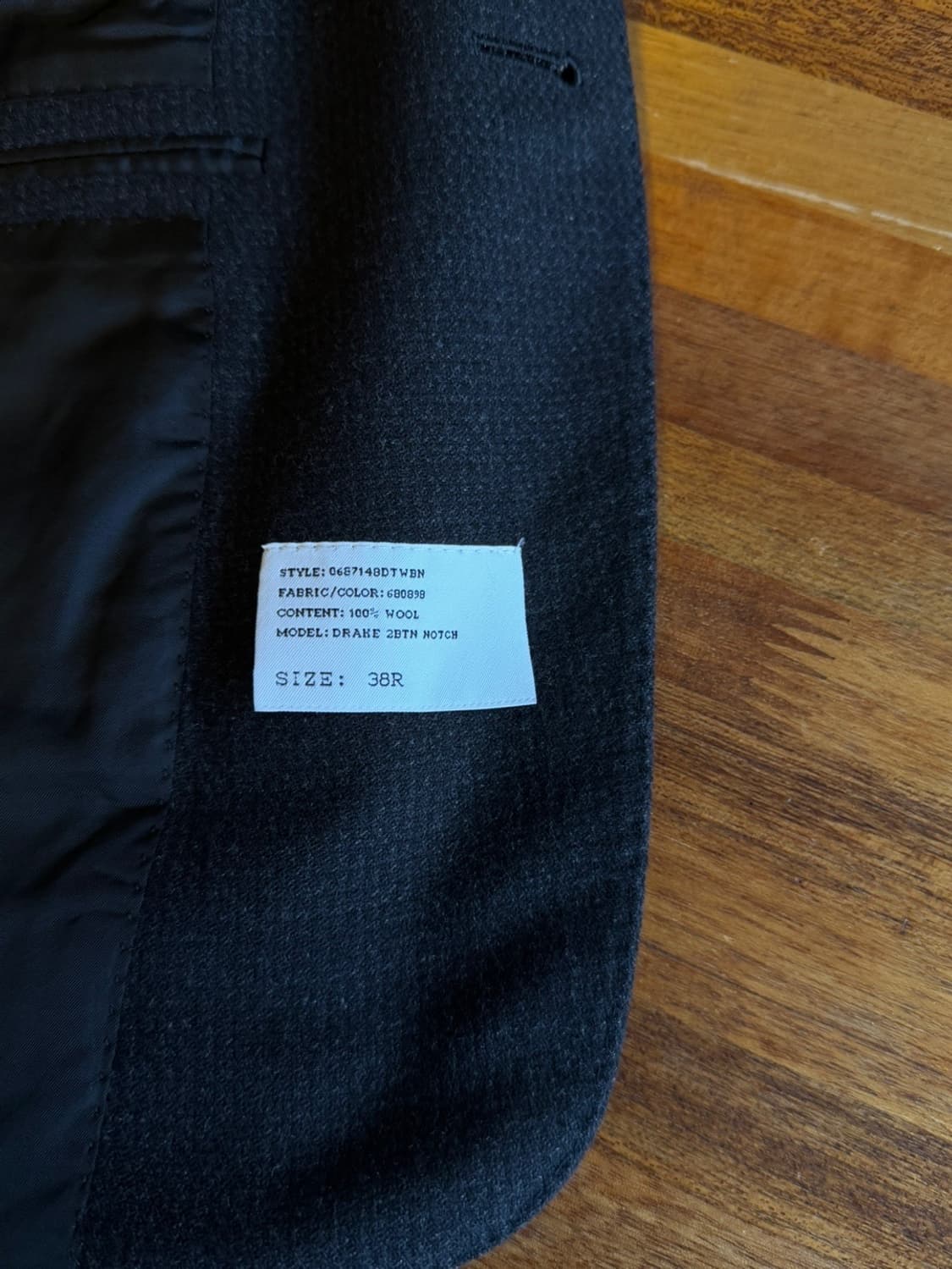 랄프로렌 퍼플라벨 테일러드 자켓 남성100 상품이미지9