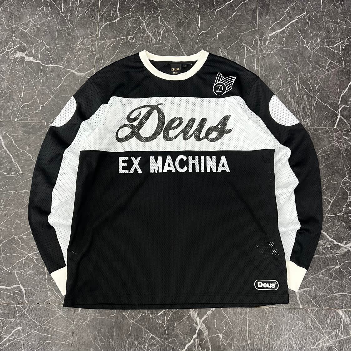 데우스 엑스 마키나 세이버 모토 저지 블랙 상품이미지1