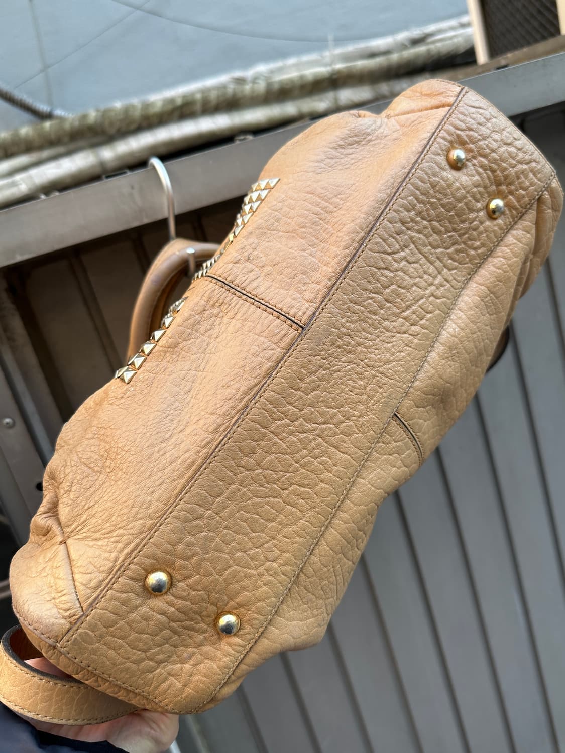 Daks leather stud bag 상품이미지5