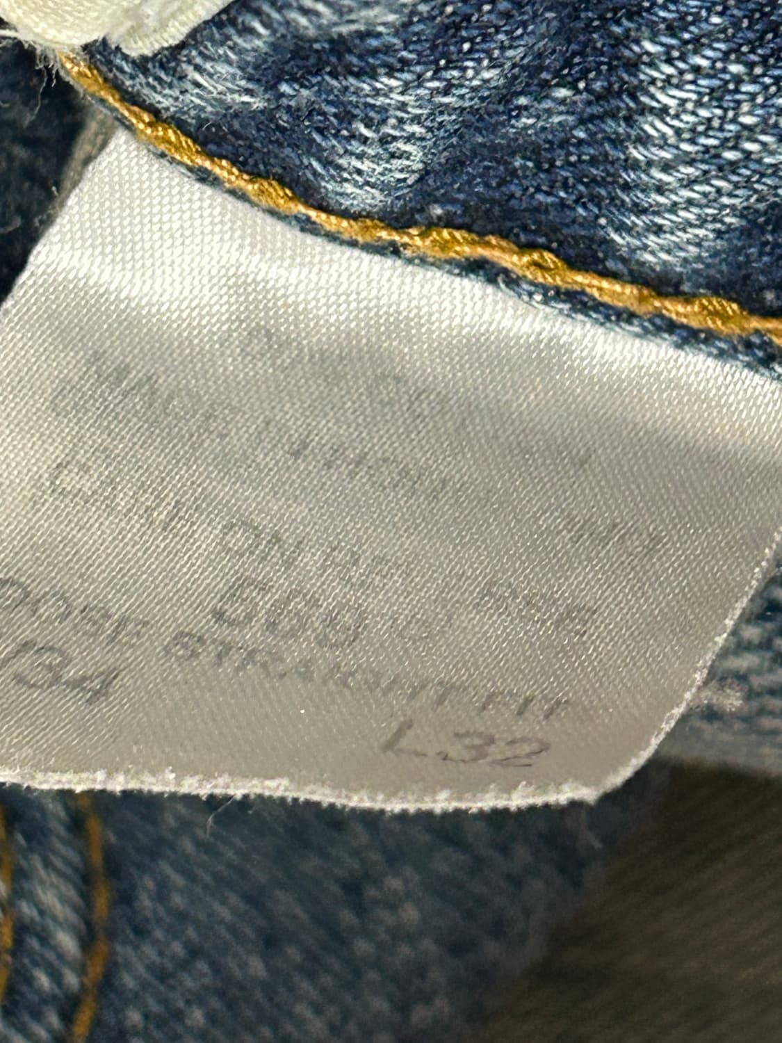 00s 리바이스 신치백 569 루즈 스트레이트핏 데님팬츠 34x32 상품이미지7