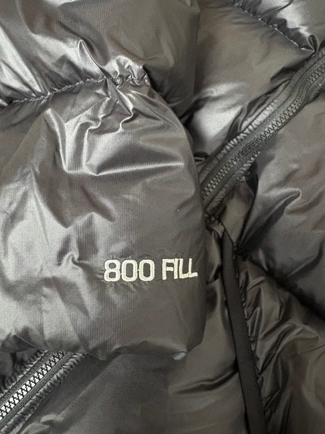 스투시 마이크로 립스탑 다운 자켓 제트 블랙 S 상품이미지3