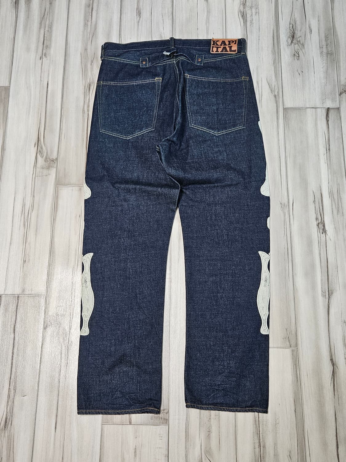 캐피탈 KAPITAL 12.5 oz 데님 멕시칸 턱시도 오카길리 상품이미지2