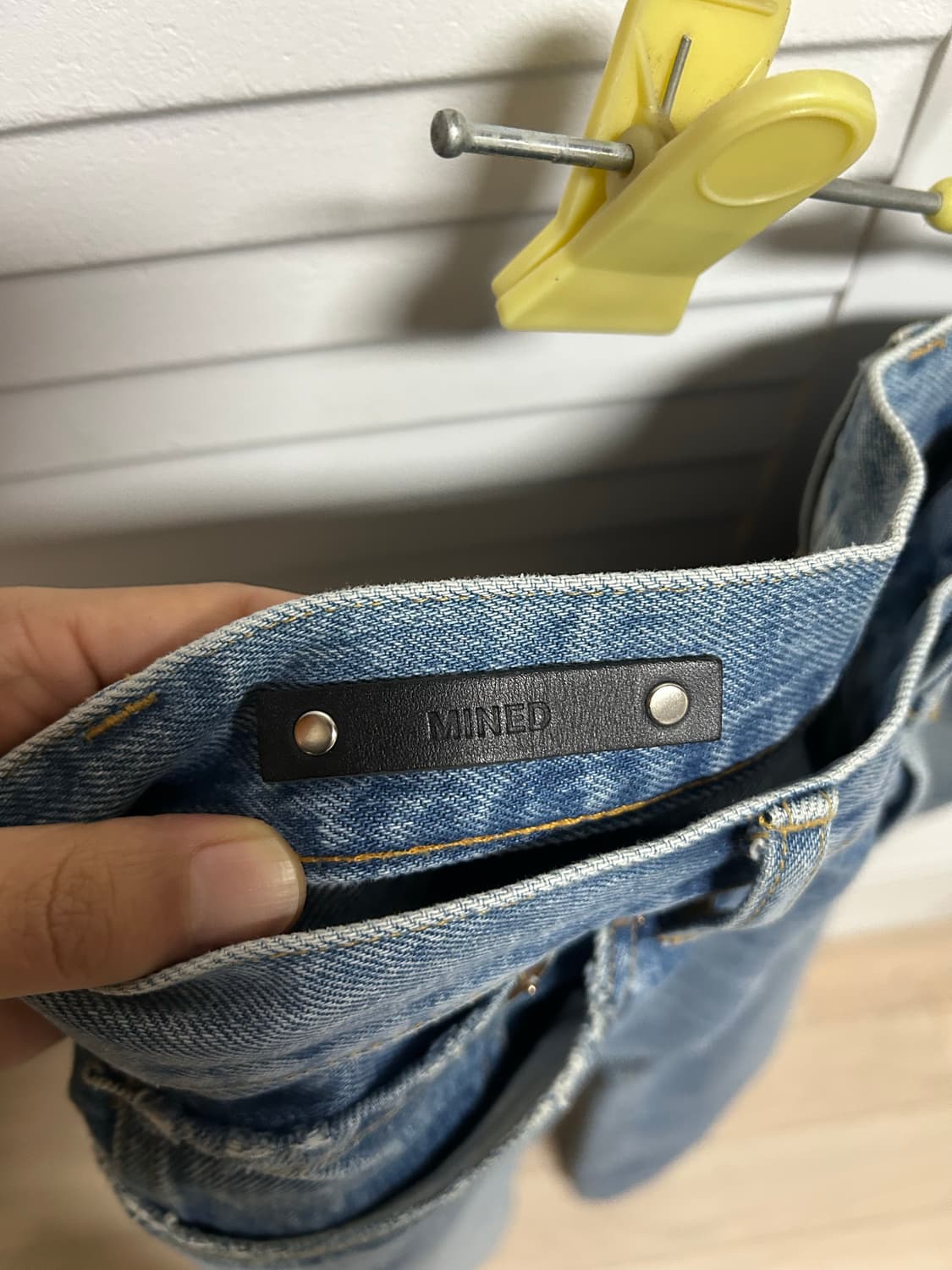 와코마리아 마인데님 블루 L 사이즈 상품이미지3