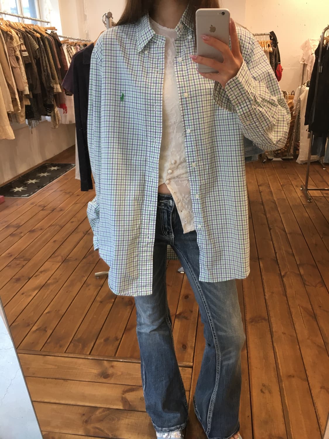 폴로 메론 네이비 셔츠 상품이미지6