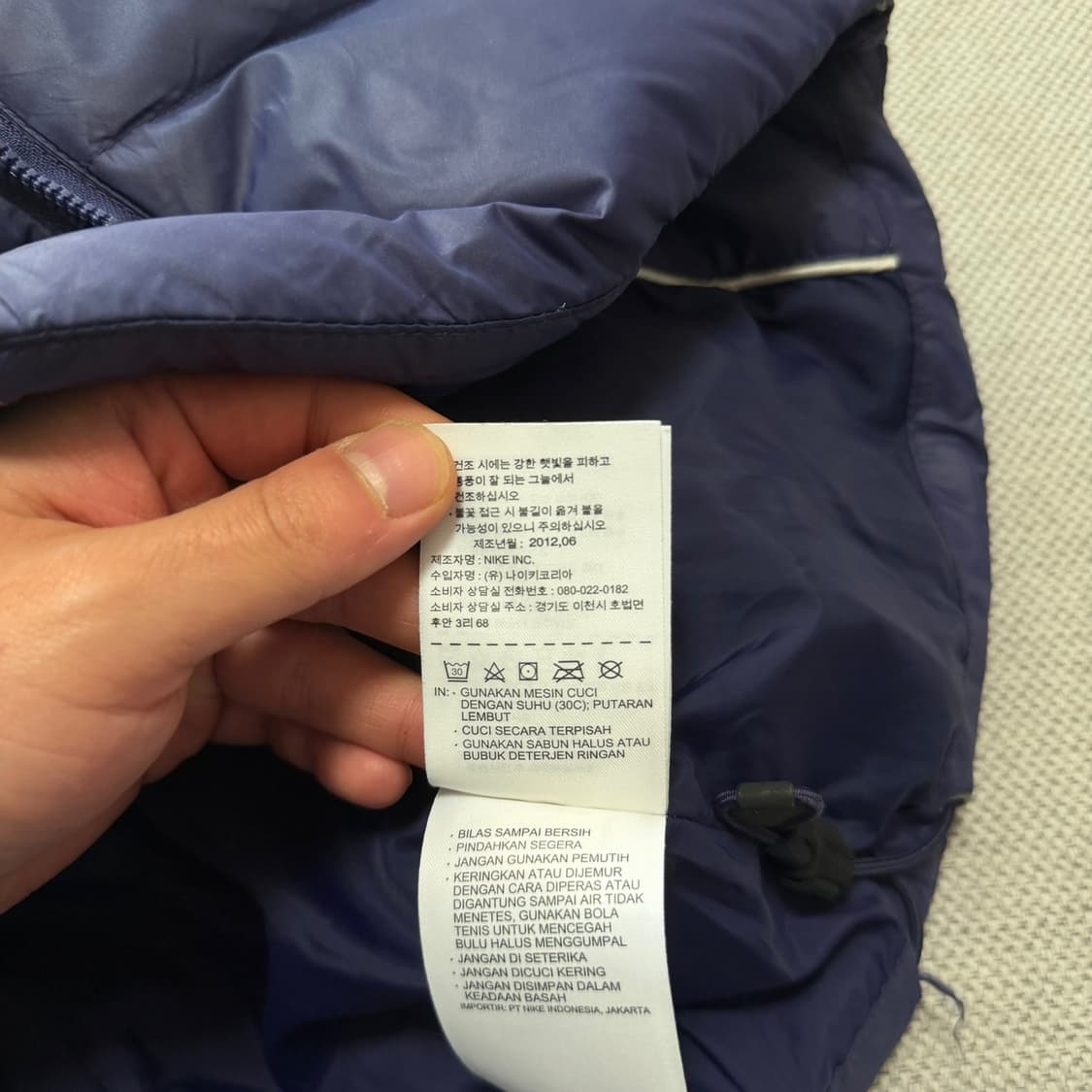 나이키 스몰스우시 패딩 조끼 상품이미지4