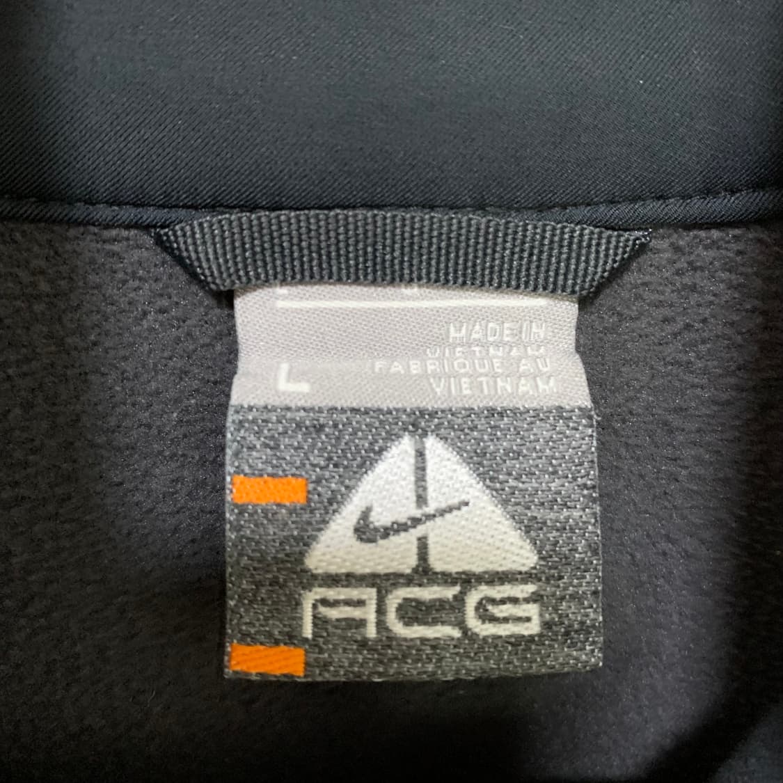 나이키 ACG 차콜 져지 집업 빈티지 L 트레이닝 자켓 상품이미지8