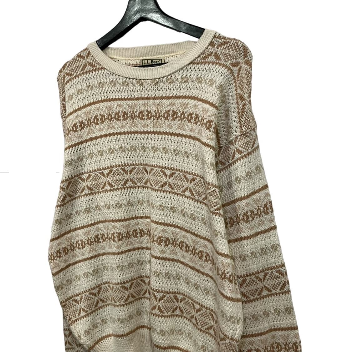 엘엘빈 패턴 니트 상품이미지4