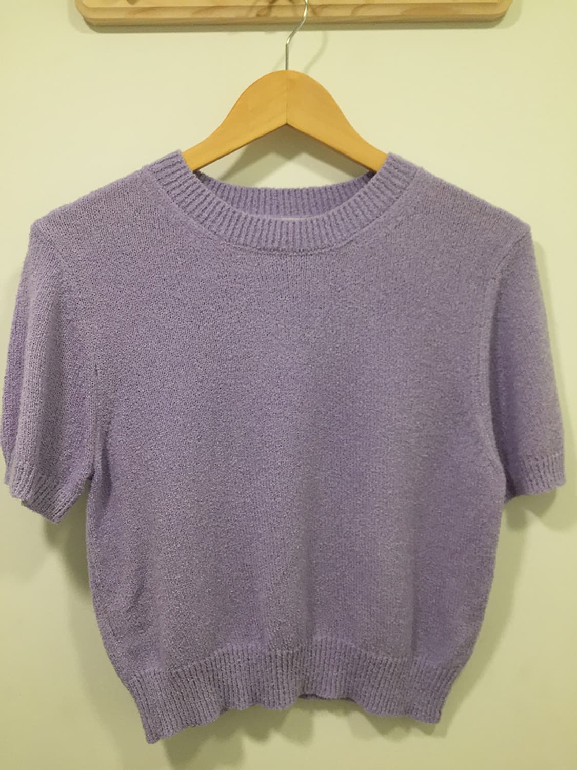 여성 빈티지 반팔 니트 95~100 상품이미지3