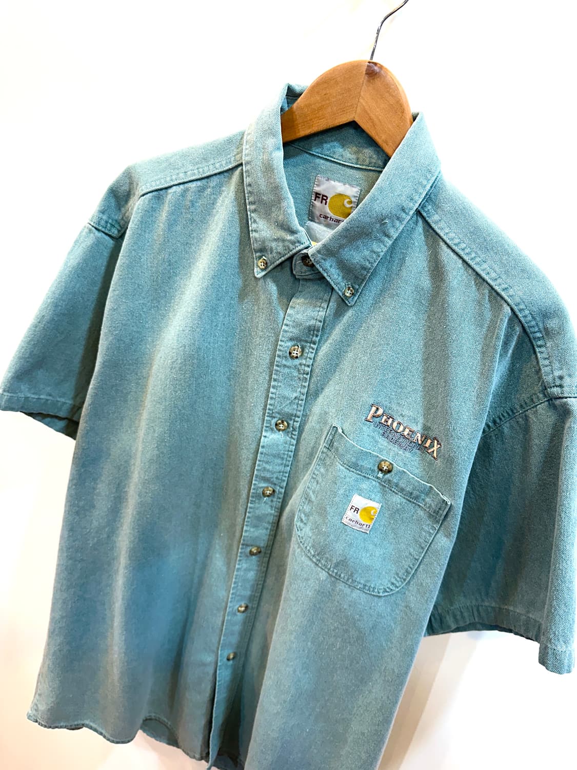 칼하트 빈티지 반팔 워크셔츠  상품이미지4