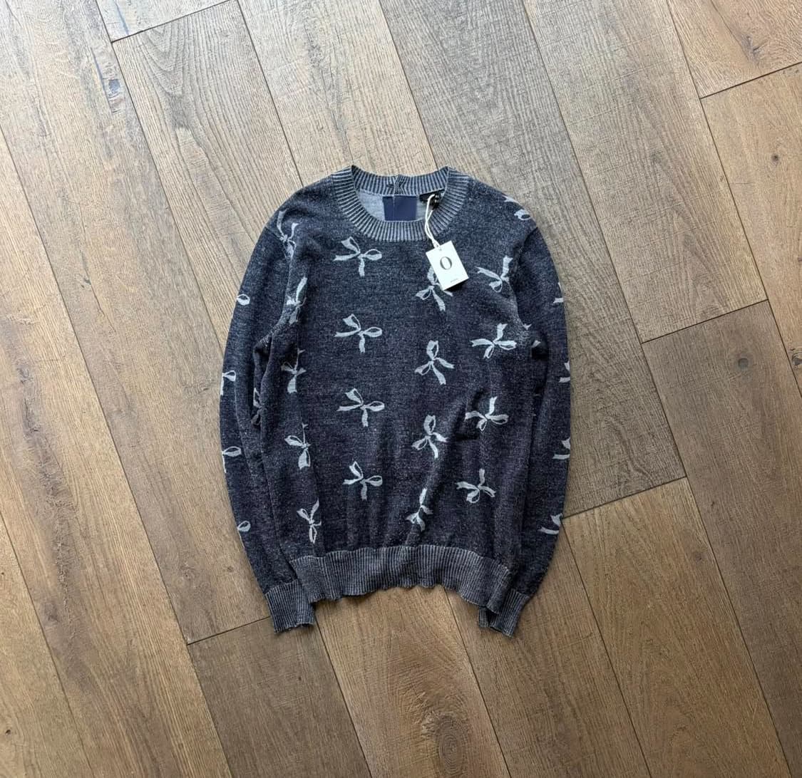 2way Ribbon Pattern Cardigan 상품이미지1