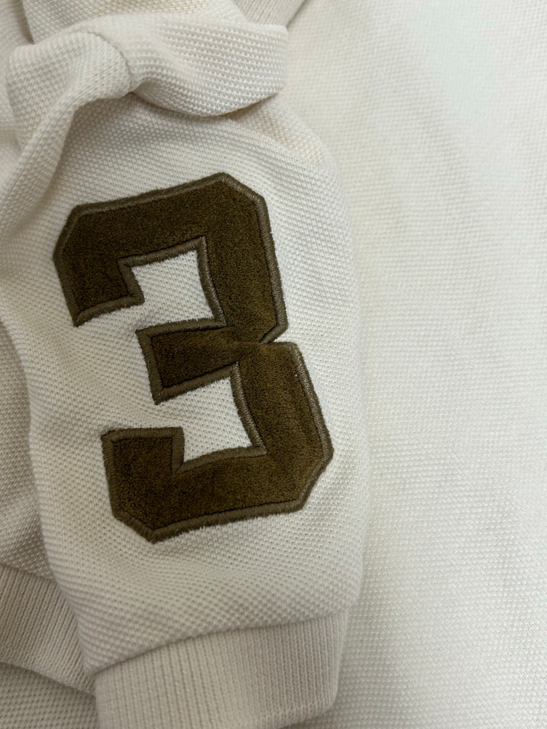 폴로 랄프로렌 아이보리 빅로고 pk티 상품이미지4