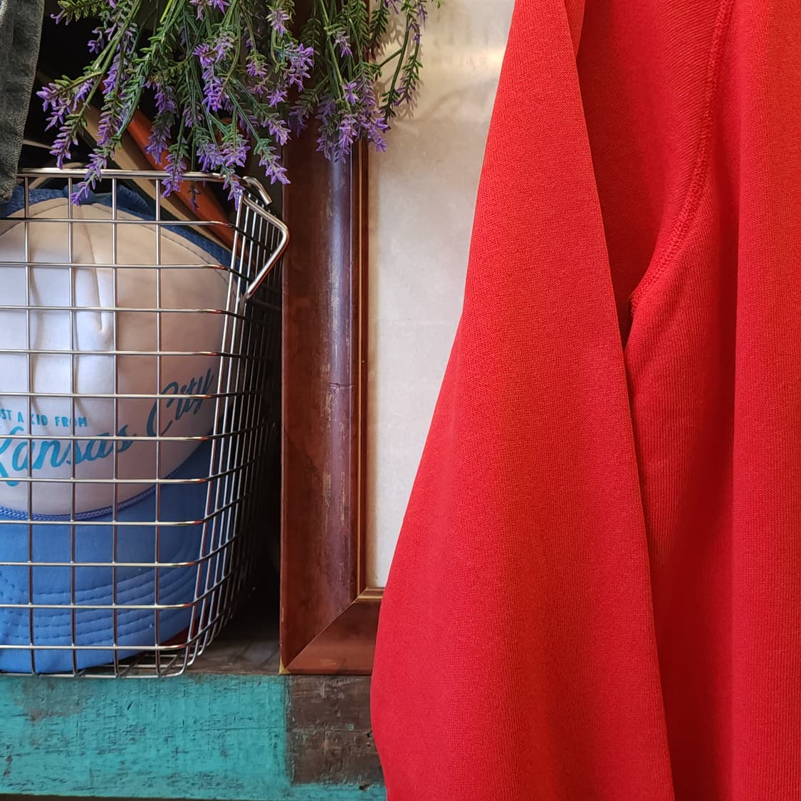 90s 헤인즈 빈티지 스웻셔츠 플레인 스웻셔츠 레드 L 상품이미지5