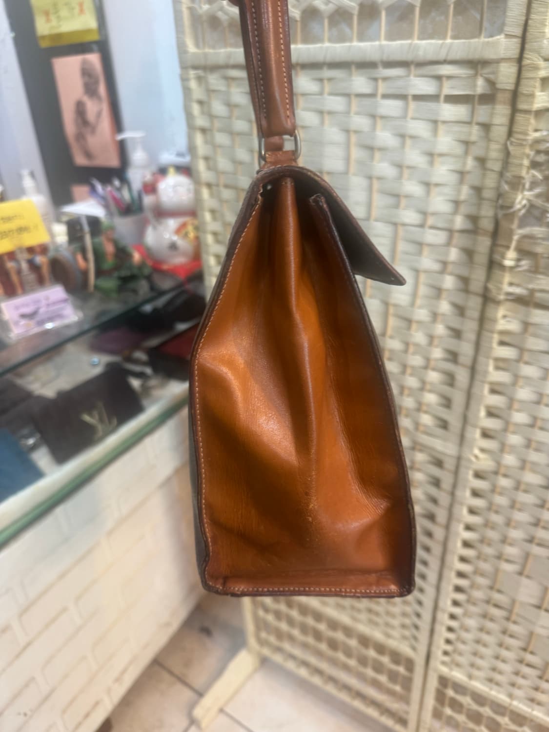 정품 셀린느 마카담 빈티지 토드백 팝니다 상품이미지5