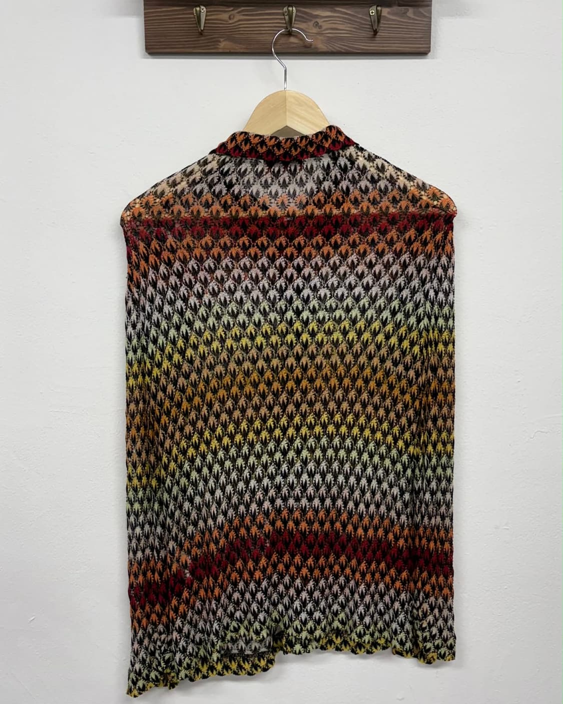 [88] 미쏘니 패턴 니트 썸머 가디건 상품이미지3