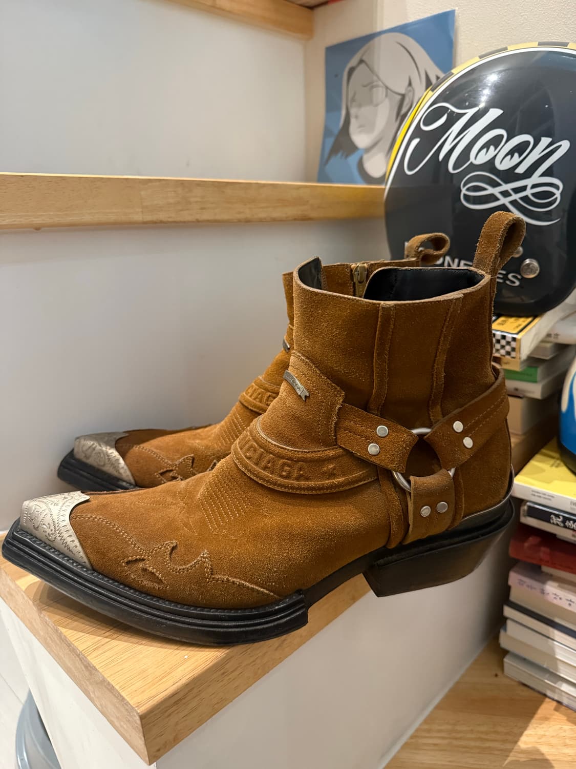 발렌시아가 하네스 산티아고 웨스턴부츠 상품이미지1