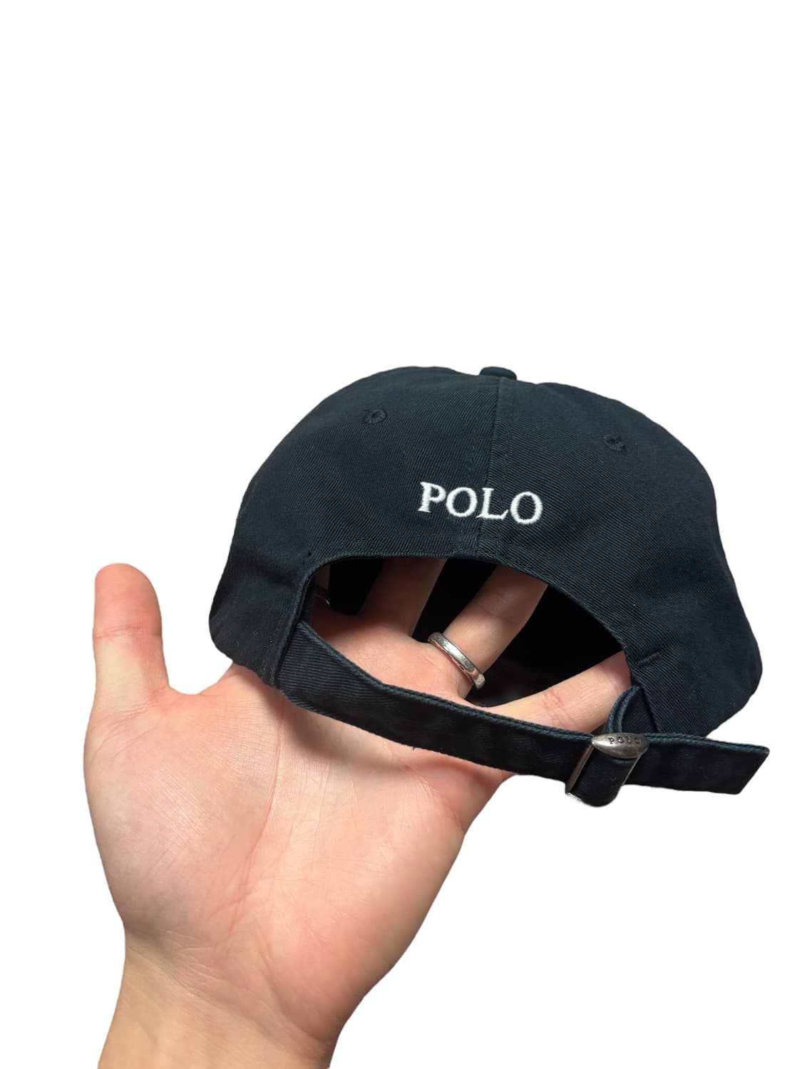 폴로 랄프로렌 블랙 코튼 치노 포니 볼캡 상품이미지8