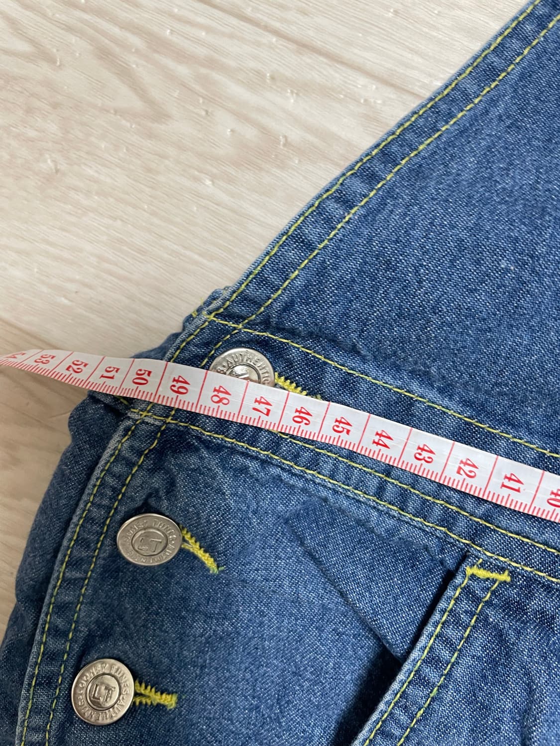 트위티 멜빵스커트 상품이미지5