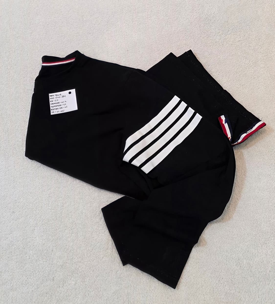 명품 로고 빈티지 긴팔티 상품이미지3