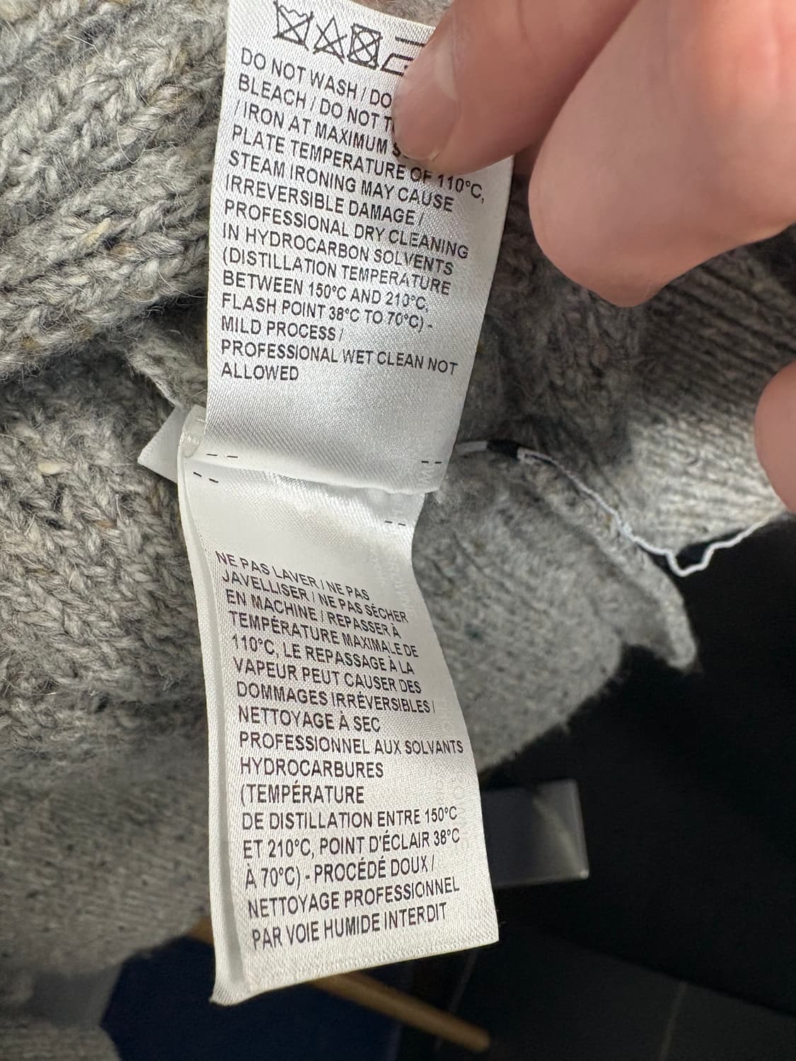 톰브라운 아란 케이블 가디건 2사이즈 상품이미지2