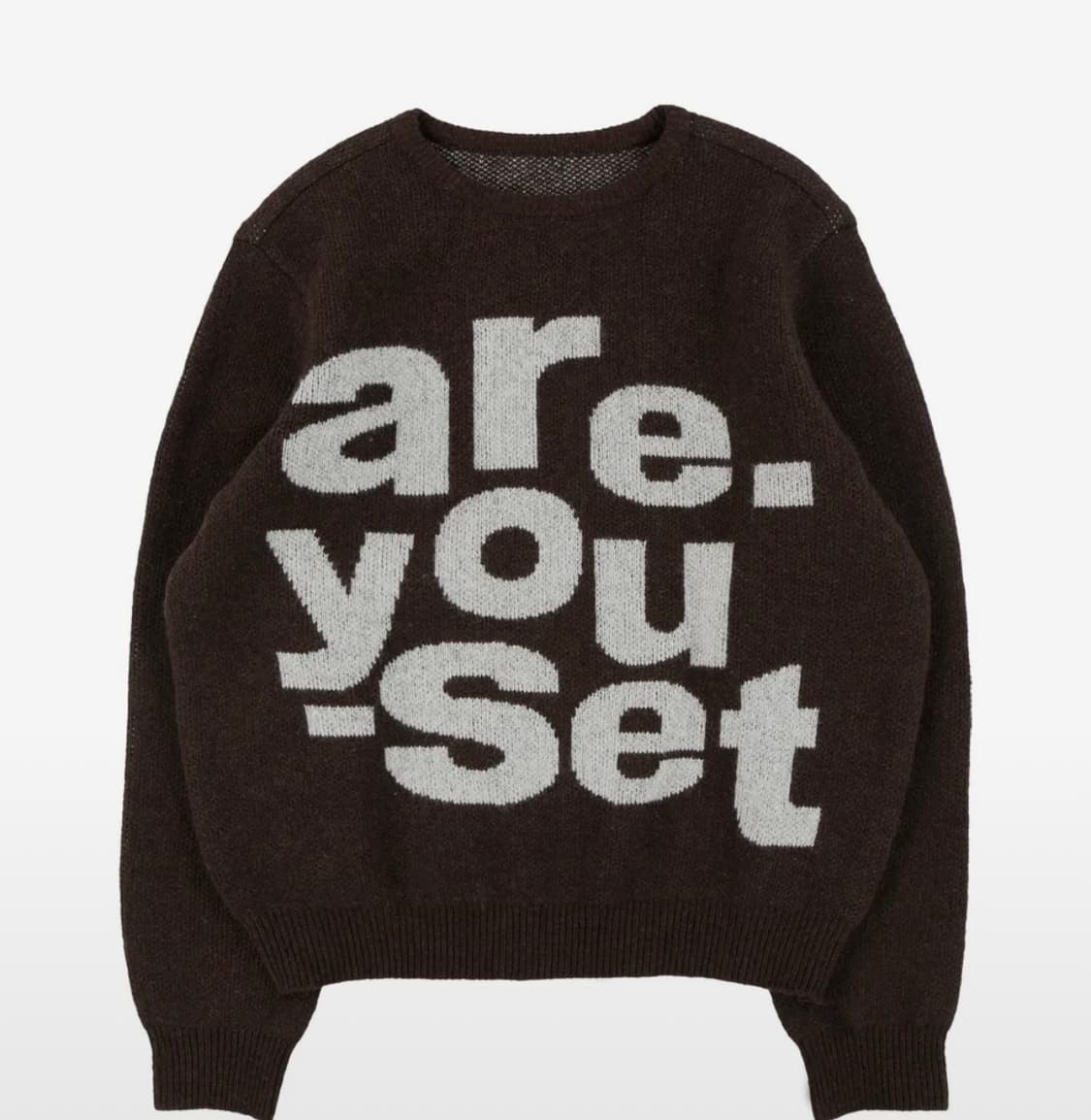 더콜디스트모먼트 니트 상품이미지1