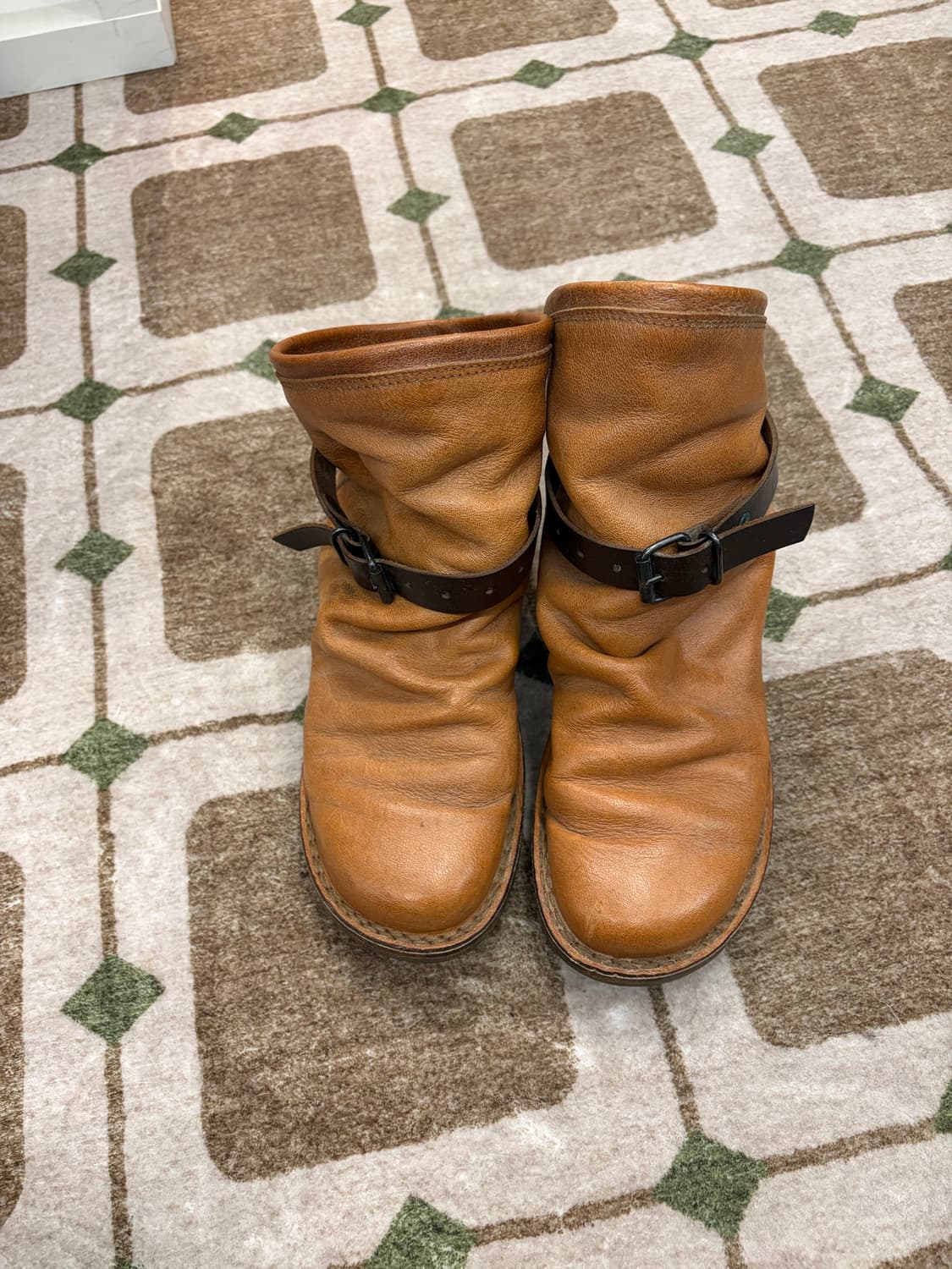 [trippen] 트리펜 벨티드 레더 부츠 상품이미지3