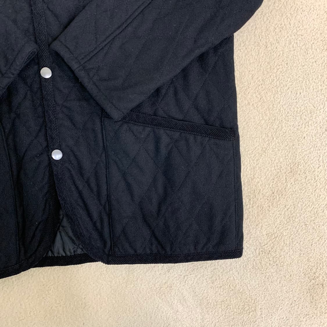 무지 무인양품 퀼팅자켓(L/블랙) MUJI 퀄팅자켓 상품이미지3