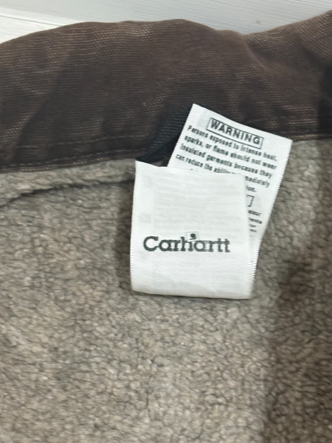 칼하트 자켓 Carhartt duck work jacket 상품이미지4