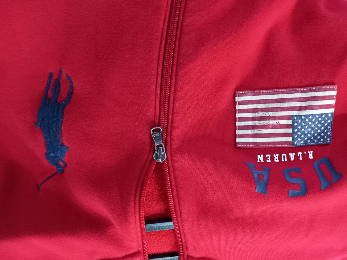 폴로 POLO 빅포니 USA 성조기 집업 95/M 상품이미지3