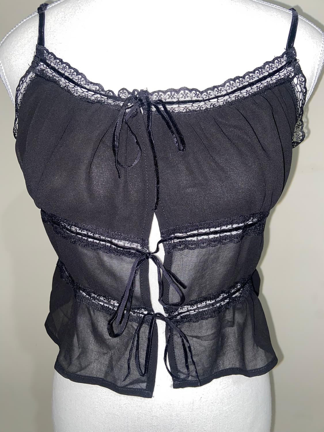 SUPRE 메쉬 레이스 뷔스티에 2 sizes 상품이미지1