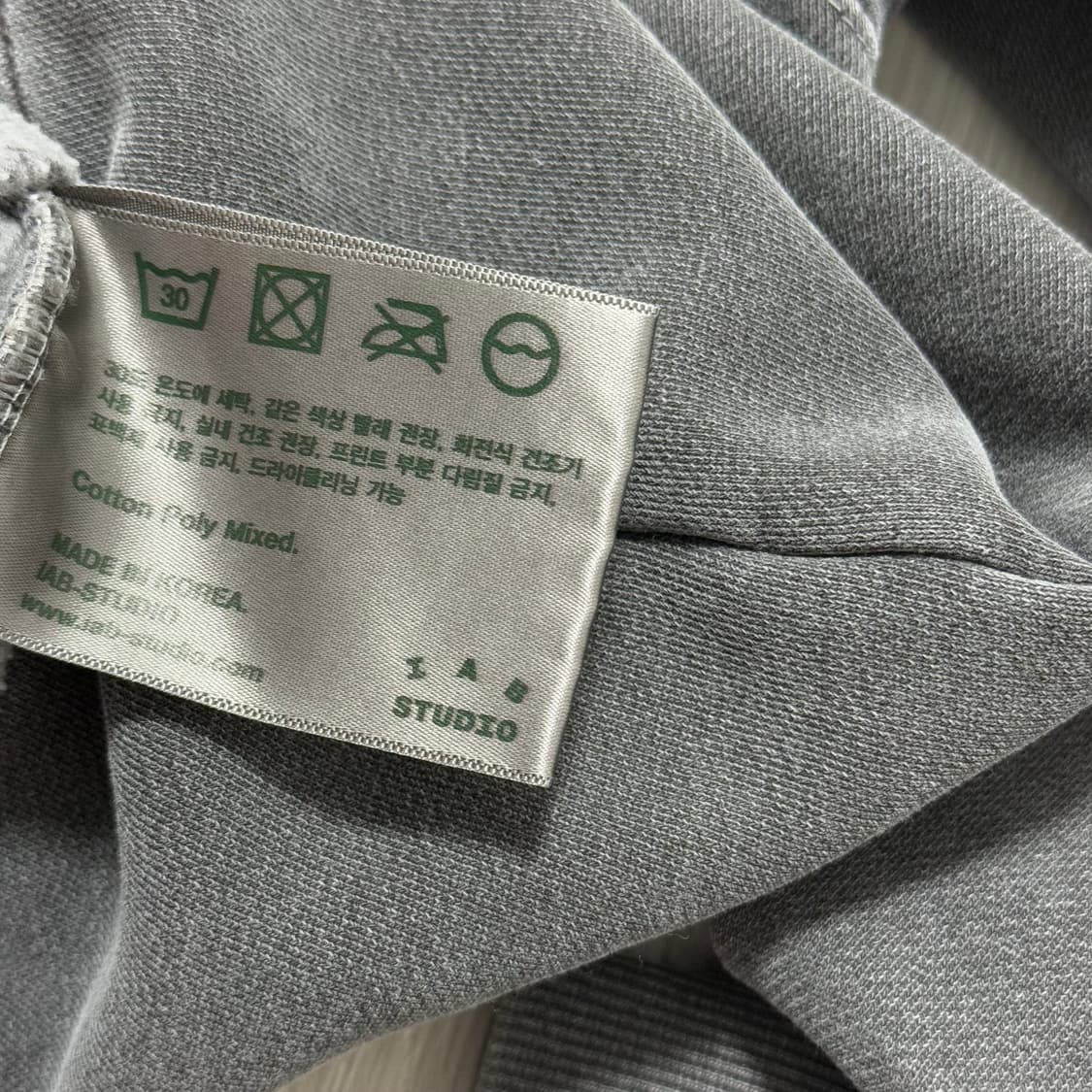 아이앱 피그먼트 후드티 상품이미지6
