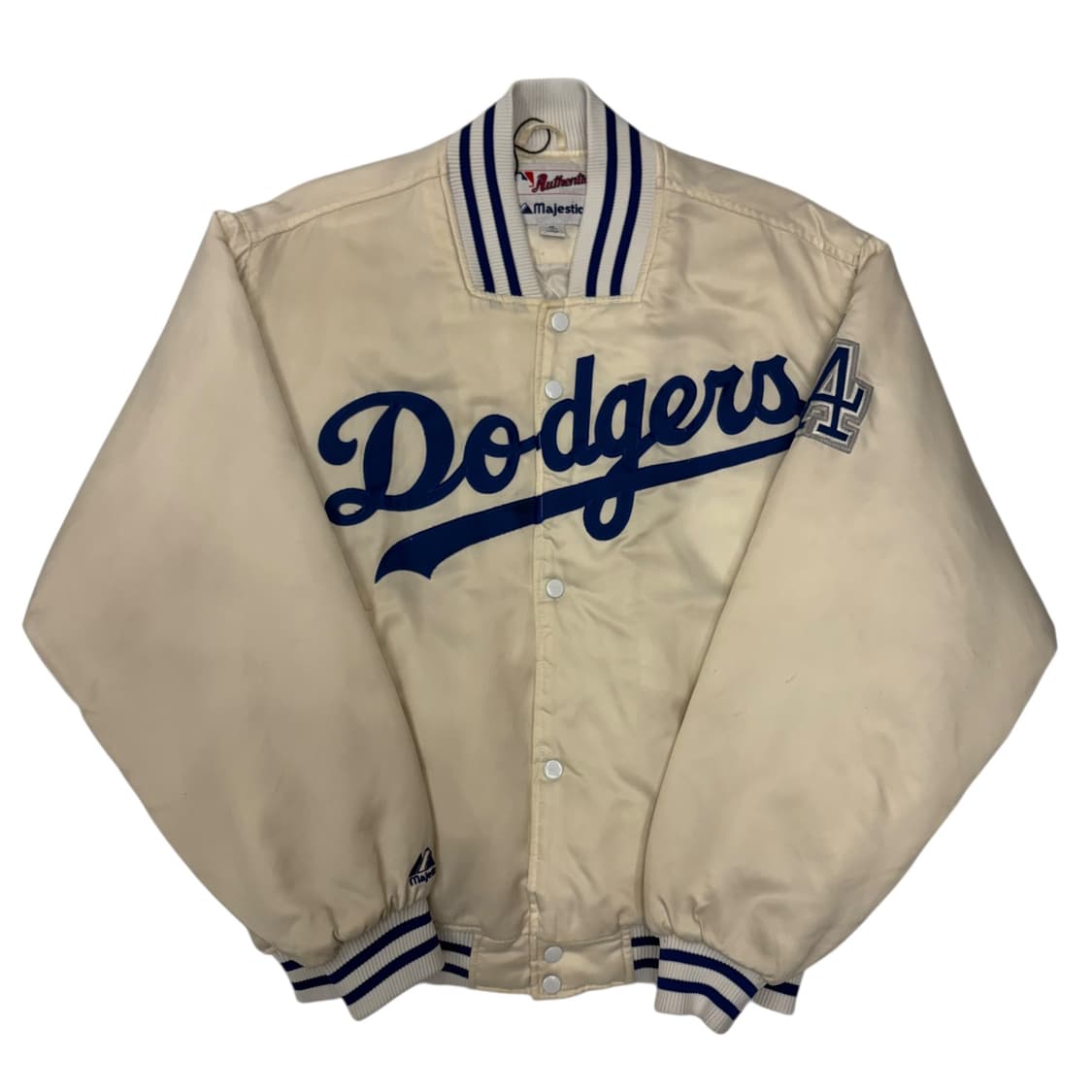 마제스틱 LA 다저스 화이트 바시티 자켓 M 상품이미지1