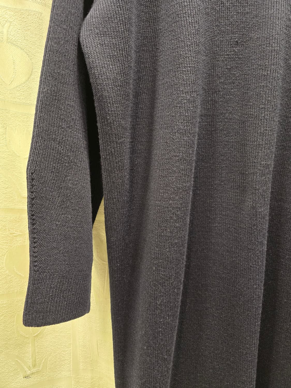 시슬리 Sisley 투톤 니트 롱 원피스 프리사이즈 상품이미지4