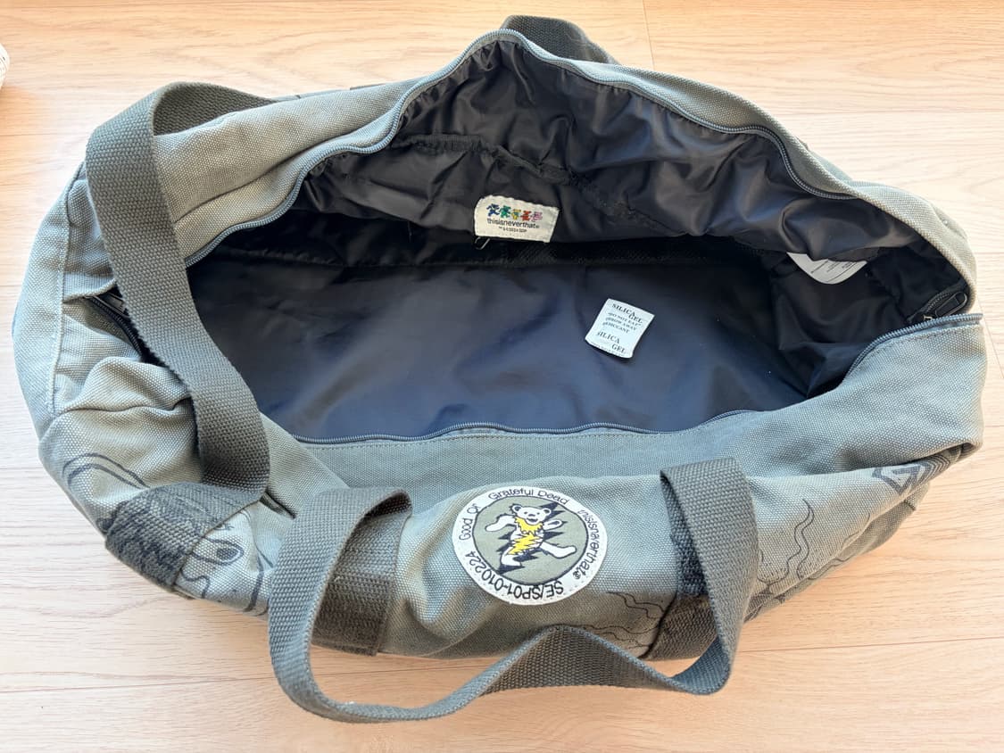 디네댓 그레이트풀데드 더플백 상품이미지3