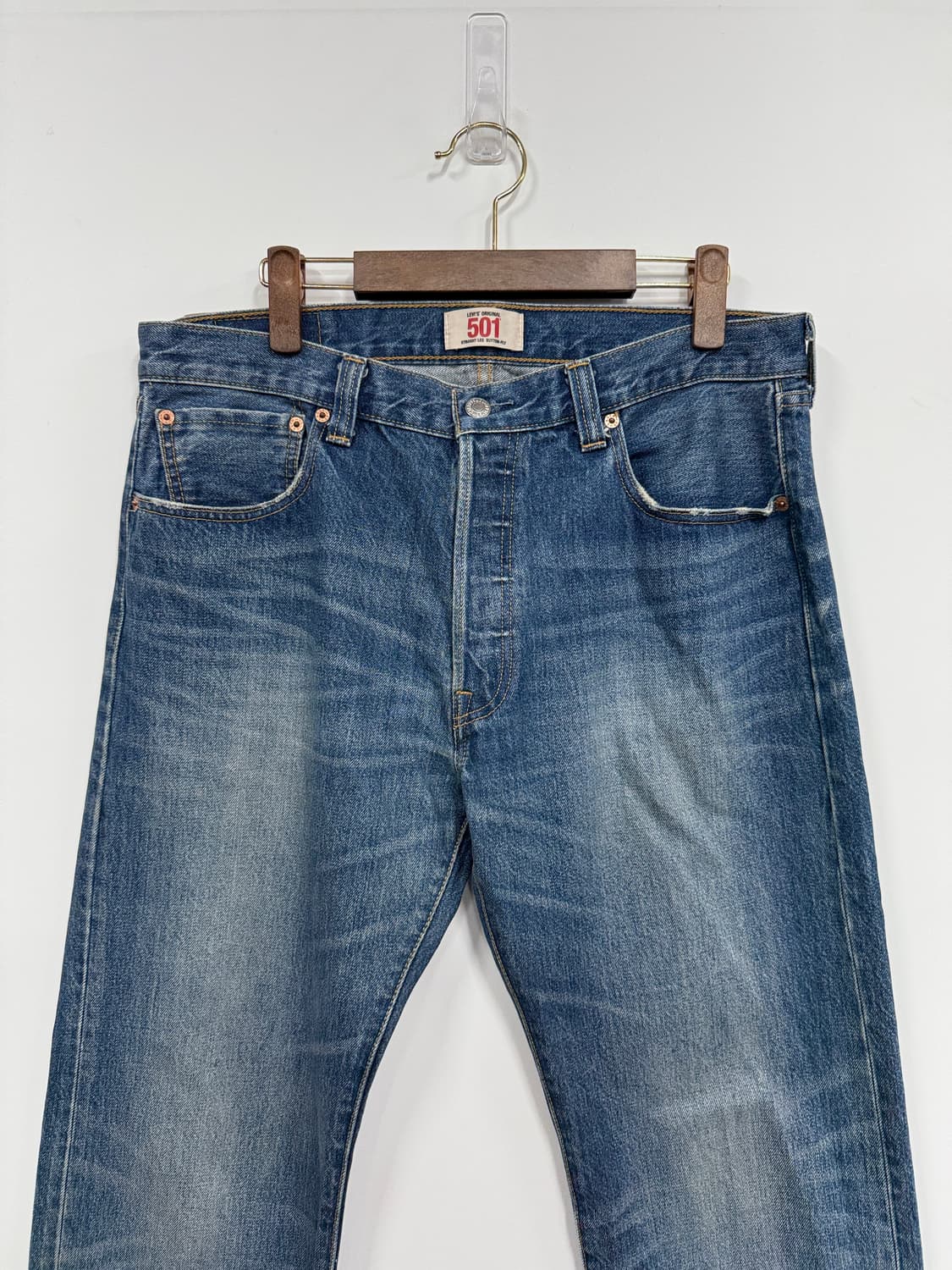 levi's 501 straight leg button-fly denim 상품이미지3