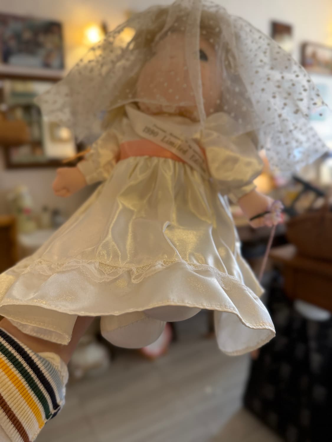 미국빈티지 프리셔스모먼트 봉제인형/웨딩드레스 상품이미지2