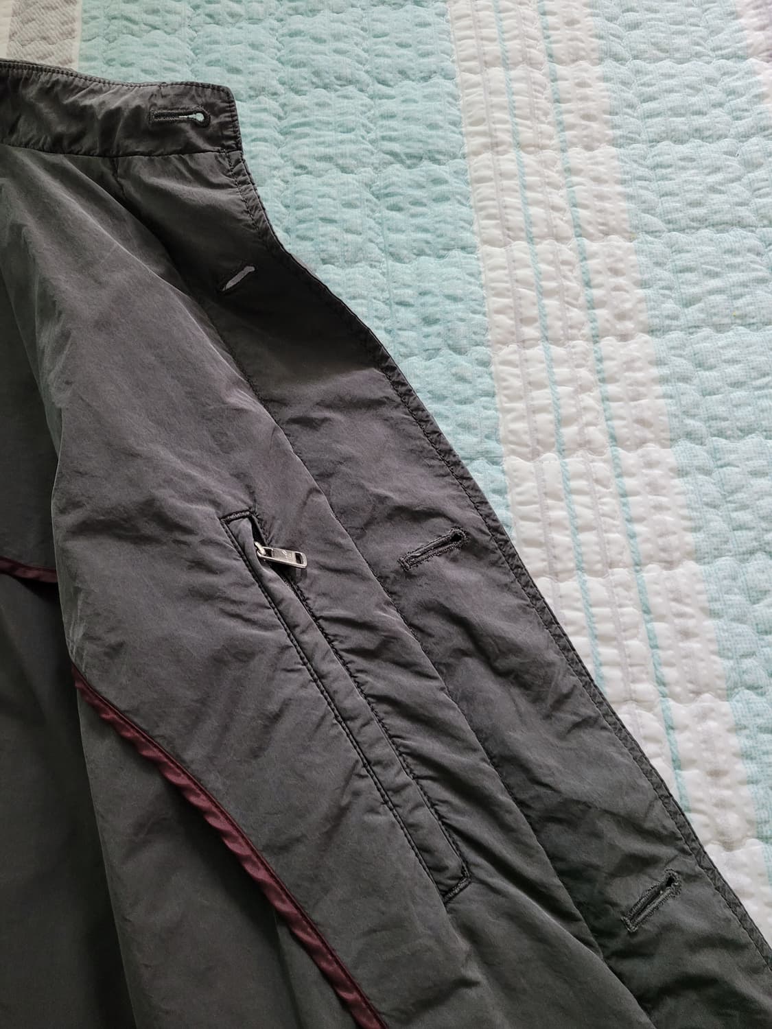 헨리코튼 Henry Cotton 가먼트다잉 바람막이 자켓 100사이즈  상품이미지6