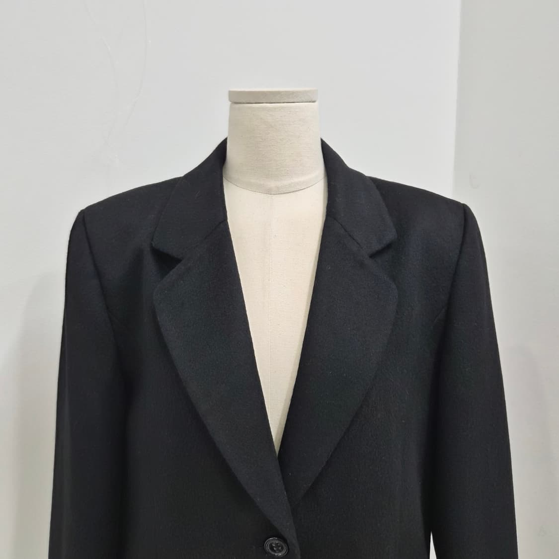 블랙 블레이저 울 자켓 코트 상품이미지4