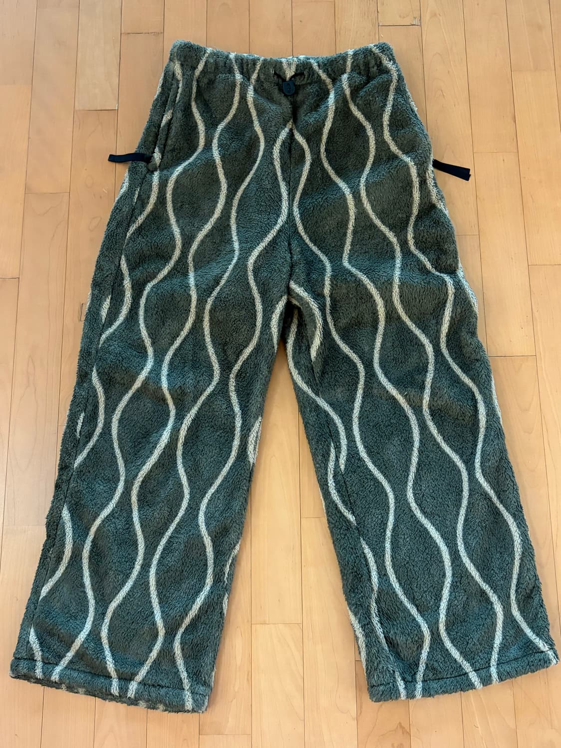 캐피탈 카키 플리스 팬츠 상품이미지1