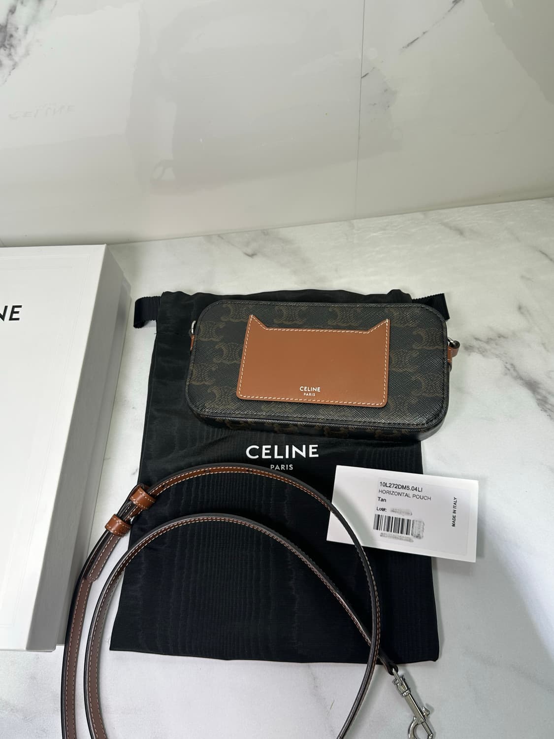 [A+ 정품] 셀린느 호리존탈 파우치 크로스백 상품이미지5