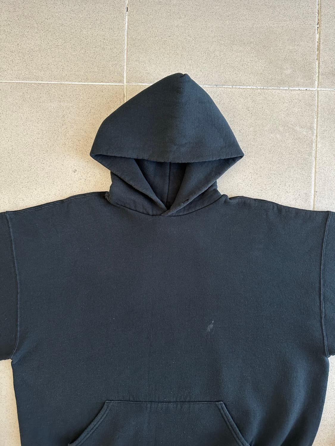 90s 빈티지 러셀 후드 블랙 XXL 상품이미지4