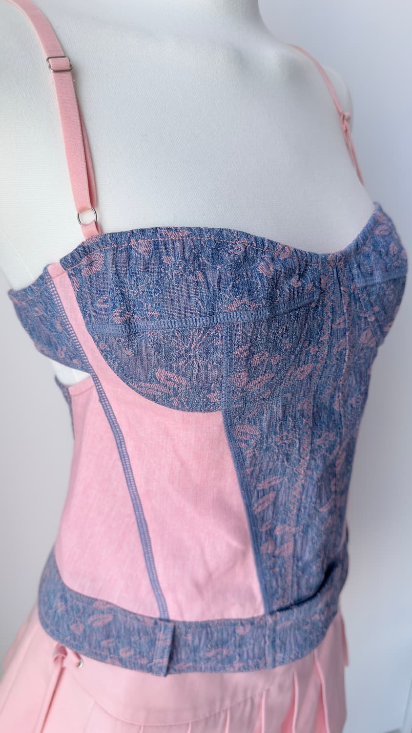 서쿠키 버듀 솔리드 탑 (+스커트팬츠 핑크 m) 상품이미지9